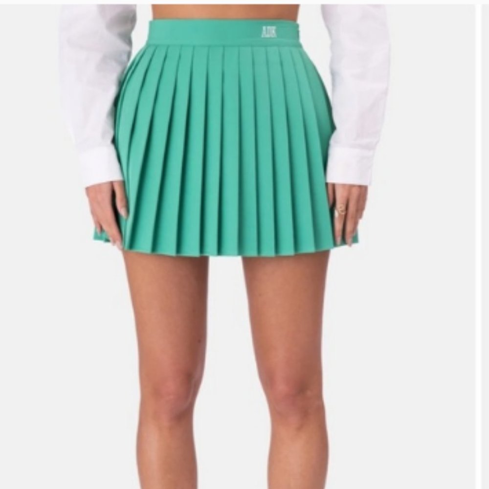 Adika Kelly Green Tennis Mini Skirt